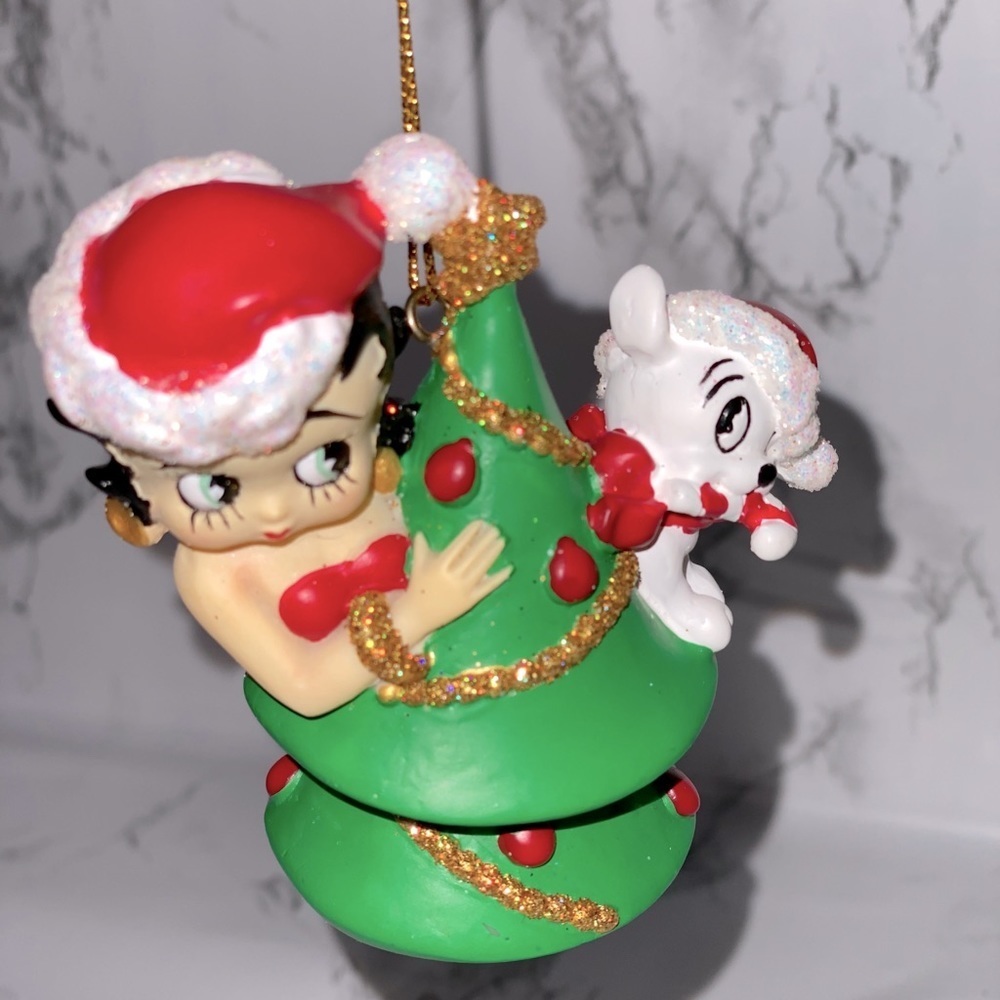 Betty boop Christmas ornament
